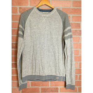 Ted Baker Men's Crew Neck Pullover Sweater Gray Size 5 Long Sleeve XL